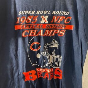 1985 Chicago bears vintage tee